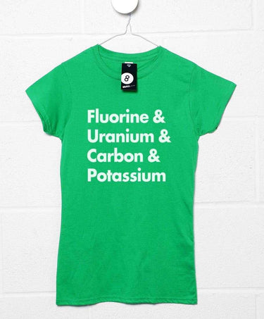 Science Offensive Elements T-Shirt for Women 8Ball